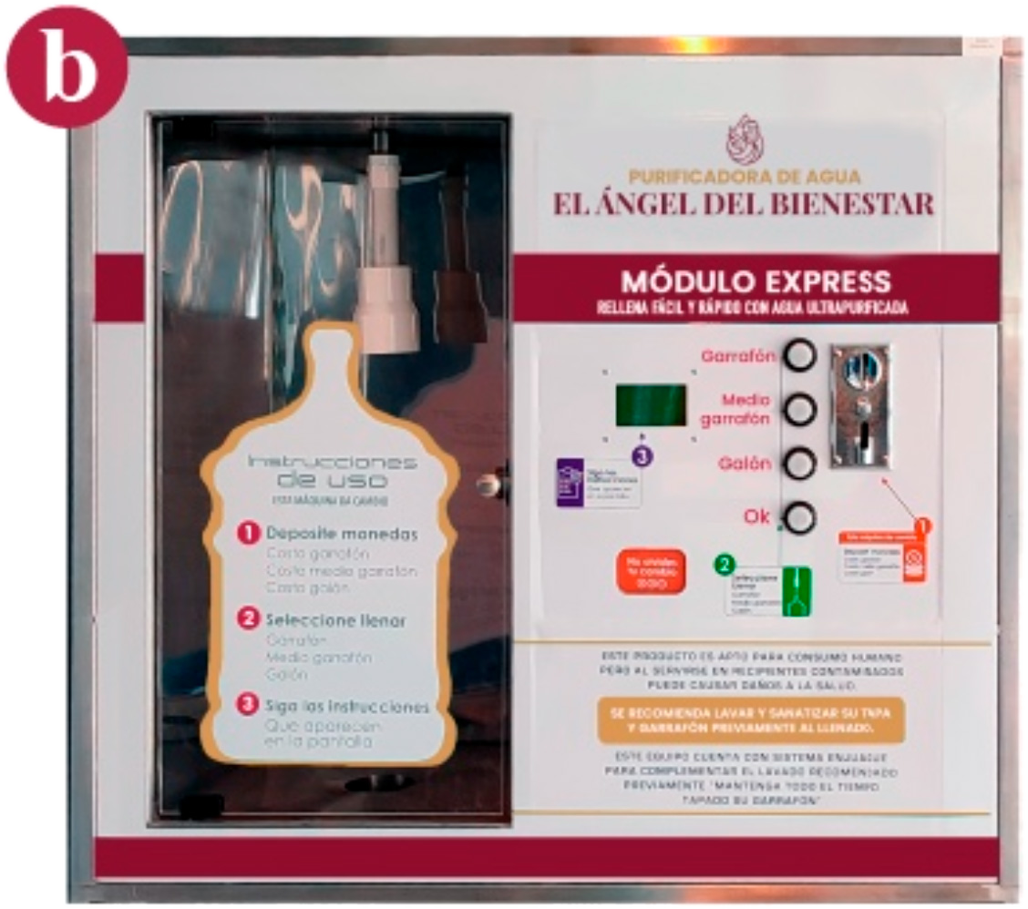 Ventana vending Módulo Express